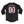 ICE NINE KILLS 'IX' hockey raglan t-shirt in graphite heather with black sleeves back view