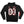 ICE NINE KILLS 'IX' full zip hockey hoodie in black back view