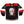 ICE NINE KILLS 'SILENCE' hockey jersey in black, red, and white front view