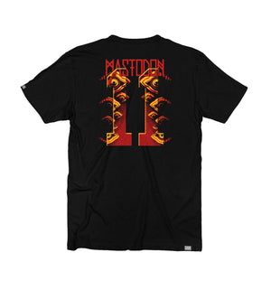 Mastodon 'The Hunter' short sleeve hockey t-shirt in black back view