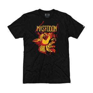Mastodon 'The Hunter' short sleeve hockey t-shirt in black front view