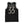 Meshuggah 'Catch 33' sleeveless basketball jersey in black, grey, and white back view