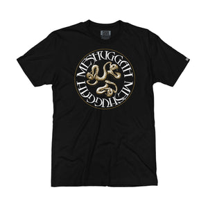 Meshuggah 'Catch 33' short sleeve hockey t-shirt in black front view