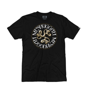 Meshuggah 'Catch 33' short sleeve hockey t-shirt in black front view
