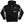 Meshuggah ‘Catch 33’ full zip hockey hoodie in black front view