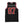 MESHUGGAH 'CHAOSPHERE' sleeveless basketball jersey in black, red, and white back view