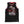 Miss May I 'Silence' sleeveless basketball jersey in black, red, and white front view