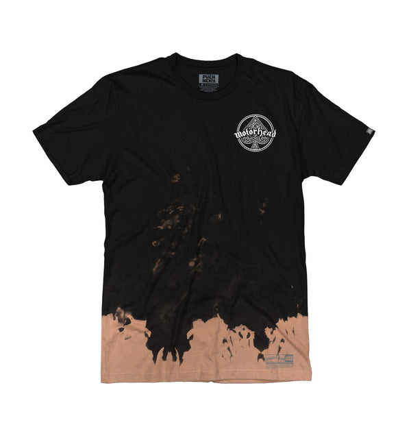 Motorhead 'Ace of Spades' limited edition short sleeve tie-dye hockey t-shirt front view