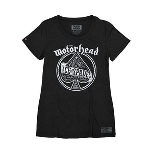 Motorhead 'Ace of Spades' women's short sleeve hockey t-shirt in black