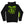 Overkill 'Believe in the Fight' pullover hoodie in black back view
