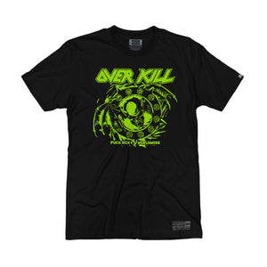 Overkill 'Believe in the Fight' short sleeve hockey t-shirt in black