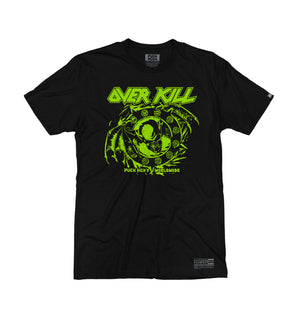 Overkill 'Believe in the Fight' short sleeve hockey t-shirt in black