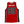 OVERKILL 'DEVIL BY THE TAIL' sleeveless basketball jersey in black, red, and white back view
