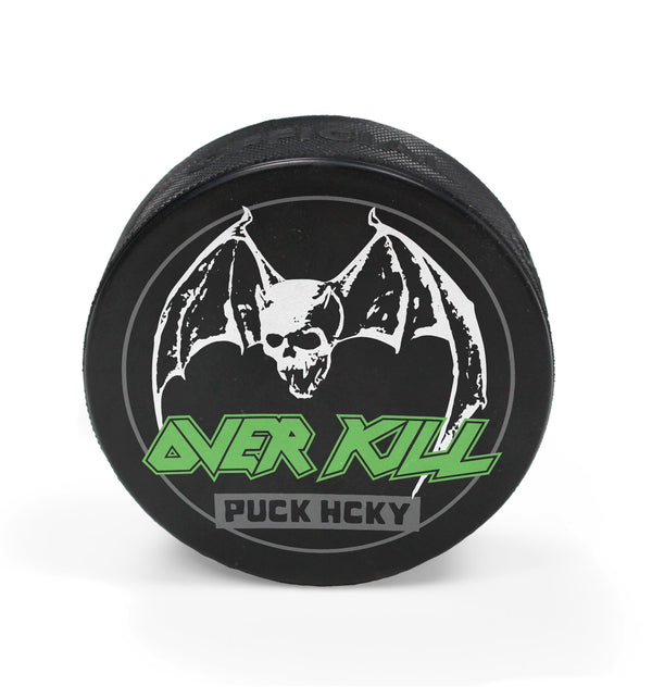 OVERKILL 'WHERE FEW DARE' limited edition hockey puck