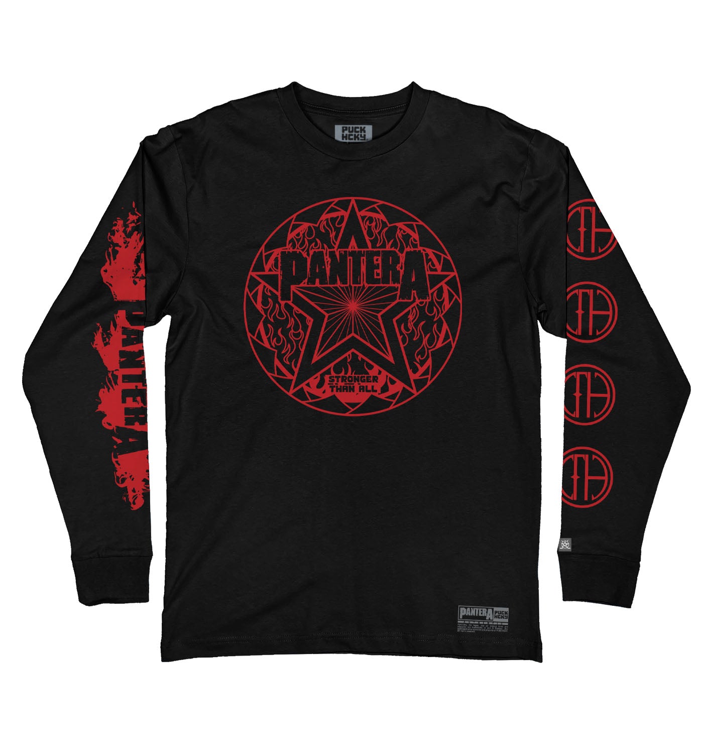 Pantera 'Hellbound' Long Sleeve Hockey T-Shirt – PUCK HCKY