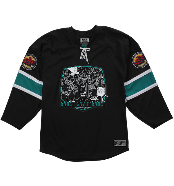 DANCE GAVIN DANCE 'JACKPOT JUICER' DELUXE HOCKEY JERSEY