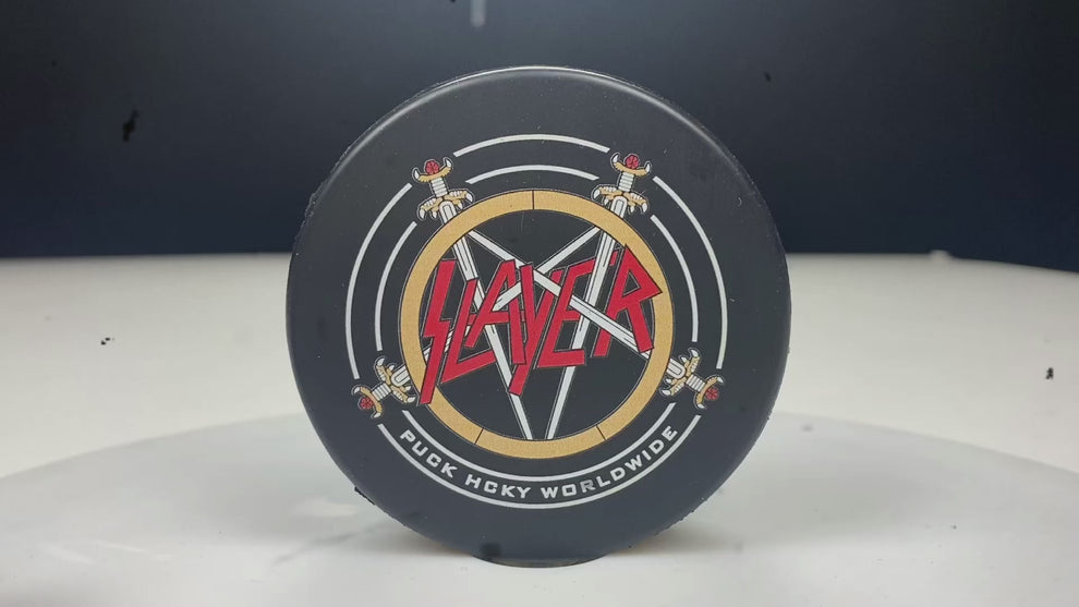 SLAYER 'REIGN IN BLOOD' limited edition hockey puck