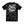 PUCK HCKY 'Ananas' short sleeve t-shirt in black tie-dye back view