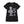 PUCK HCKY 'Ananas' women's short sleeve t-shirt in black front view