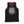 PUCK HCKY 'LAMP LIGHTERS UNION' sleeveless basketball jersey in black, red, and white front view