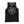 PUCK HCKY 'PENTASTICK' sleeveless basketball jersey in black, grey, and white front view
