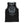 PUCK HCKY 'Shoot Pucks Not People - Eagle Worldwide' sleeveless basketball jersey in black, grey, and white front view