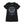 PUCK HCKY 'Shoot Pucks Not People - Eagle Worldwide' women's short sleeve t-shirt in black