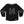 PUCK HCKY 'Shoot Pucks Not People - Hel's Guy' hockey jersey in black and white back view