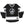 Stone Temple Pilots 'Buggy' hockey jersey in black, white, and grey front view