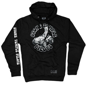 Stone Stemple Pilots 'Buggy' pullover hoodie in black front view