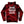 Stone Temple Pilots 'Buggy' pullover hoodie in red and black tie-dye back view
