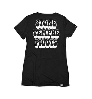 Stone Temple Pilots 'Buggy' women's short sleeve t-shirt in black back view