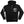 Stone Temple Pilots 'Buggy' full zip hoodie in black front view