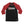 Stone Temple Pilots ‘Champion’ hockey raglan t-shirt in black with red sleeves front view