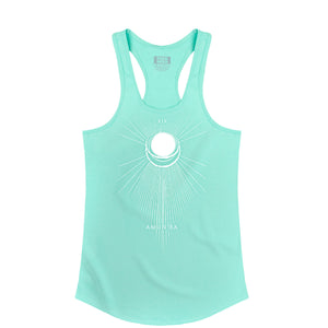 TOTEM 'Amun Ra' women's tank top in mint green