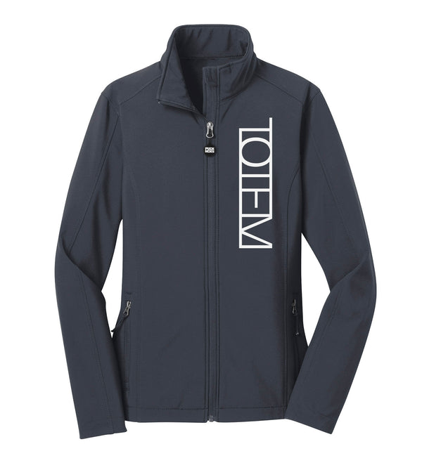 TOTEM 'Anubis' women's jacket in battleship grey front view