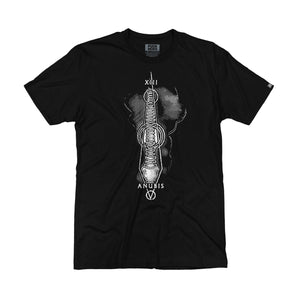 TOTEM 'Anubis' short sleeve t-shirt in black