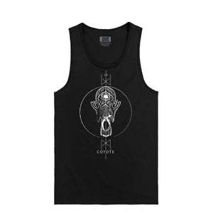 TOTEM 'Coyote' tank top in black