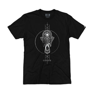 TOTEM 'Coyote' short sleeve t-shirt in black