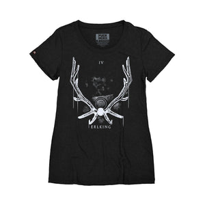 TOTEM 'Erlking' women's short sleeve t-shirt in black