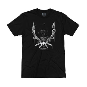 TOTEM 'Erlking' short sleeve t-shirt in black