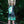 TOTEM 'Freya' short sleeve, hand tie-dyed, distressed tee dress front view on model