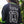 TOTEM 'Freya' hockey jersey in black and neon green back view on model