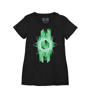 TOTEM 'Freya' women's short sleeve t-shirt in black