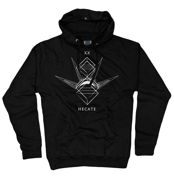 TOTEM 'Hecate' pullover hoodie in black