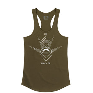 TOTEM 'Hecate' women's tank top in military green