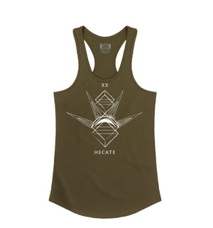 TOTEM 'Hecate' women's tank top in military green
