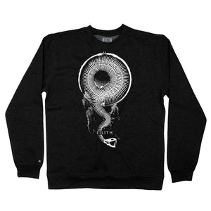 TOTEM 'Lilith' crewneck sweatshirt in black