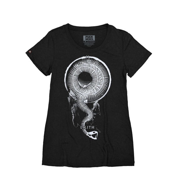 TOTEM 'Lilith' women's short sleeve t-shirt in black
