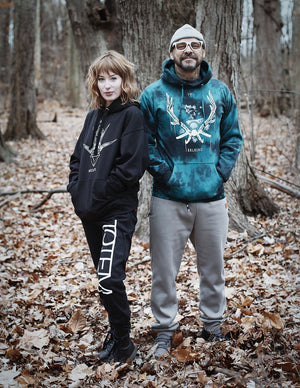 TOTEM 'Logo' jogging pants in black on model